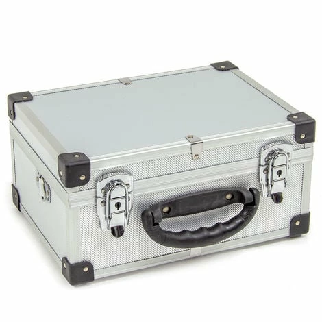 Wolf 320mm Silver Aluminium Storage Case 2 Wolf 320mm Silver Aluminium Storage Case - Image 2