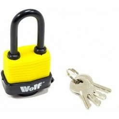 Wolf Security Heavy Duty Padlocks - Pack Of 5 Assorted Sizes 8 Wolf Security Heavy Duty Padlocks - Pack Of 5 Assorted Sizes -WOLF Shop 39652279 4