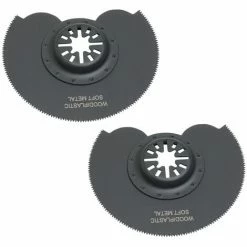 Wolf Oscillating Multi Tool Curved Cutter For Wood - Pack Of 2