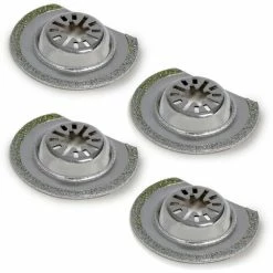 Wolf Oscillating Multi Tool Circular Diamond Cutter - Pack Of 4