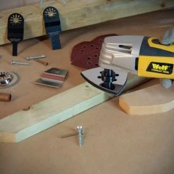 Wolf 260w Multi Oscillating Combat Tool -WOLF Shop 7022650 4