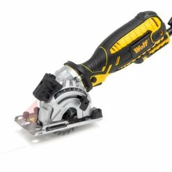 Wolf 89mm Plunge Saw 705w With Sure Grip -WOLF Shop 9284005 5