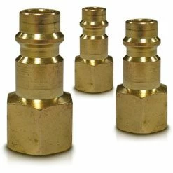Wolf Uni Hi-Flow 1/4'' BSP Female Adaptors - Pack Of 3
