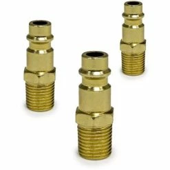 Wolf Uni Hi-Flow 1/4'' BSP Male Adaptors - Pack Of 3